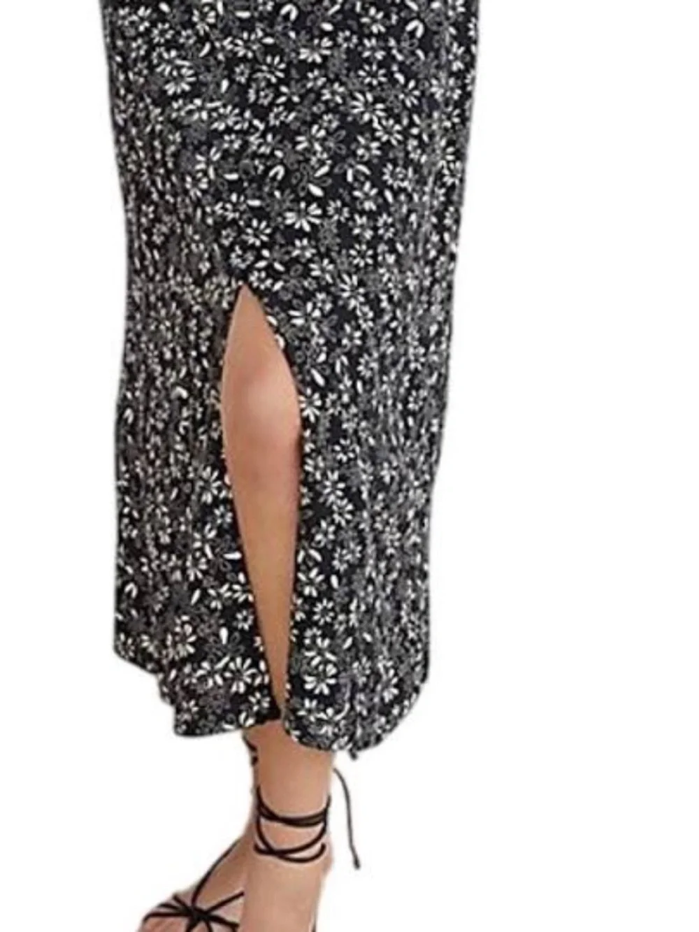 Anthropologie Collared Floral Midi Dress - Picture 6 of 6